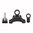 Set mirini Ghost Ring per WINCHESTER 94, nero