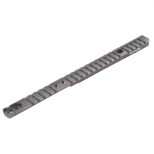 Aumenta le opzioni di mira per il tuo fucile a leva Marlin con questo leggero rail in alluminio, compatibile con anelli Picatinny e Weaver.