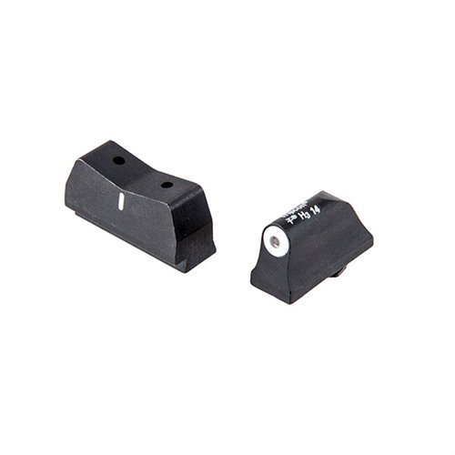 I mirini DXW Big Dot per Glock® offrono una vista rapida e altamente visibile, ideali per condizioni di scarsa illuminazione e per il tiro a distanza ravvicinata.