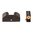 XS SIGHT SYSTEMS F8 mirino notturno per Glock 42, 43