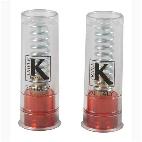I DELUXE SNAP CAPS 20 GAUGE di TRIPLE-K proteggono i percussori e permettono una pratica di tiro sicura e senza munizioni, grazie ai loro primer a molla.