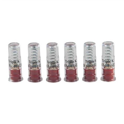 I DELUXE SNAP CAPS .38 di TRIPLE-K proteggono i percussori e migliorano la pratica di tiro a secco grazie ai loro primer a molla e al design sicuro e distintivo.
