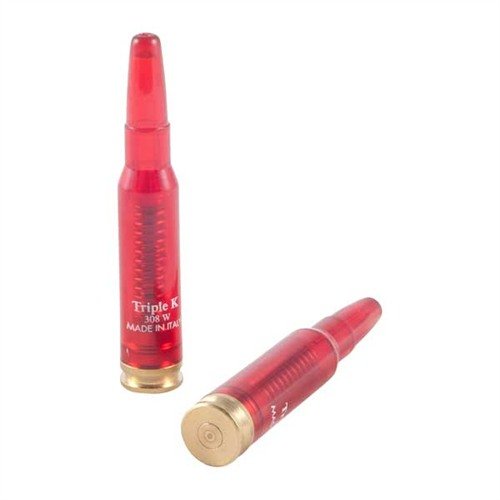 I DELUXE SNAP CAPS DUMMY ROUNDS .308 WIN offrono una pratica sicura e senza sparo, proteggendo i percussori grazie ai loro 'primers' a molla e al design colorato.