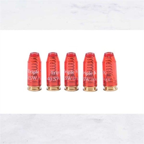 I DELUXE SNAP CAPS per .40 Smith & Wesson proteggono i percussori durante la pratica di dry-fire, evitando danni e garantendo un'esperienza sicura e realistica.