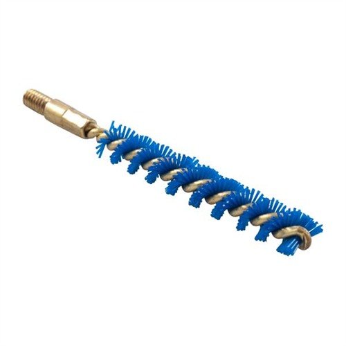 Le spazzole per canne IOSSO Nyflex offrono una pulizia profonda per pistole, fucili e carabine, con setole blu flessibili che non graffiano il calibro.
