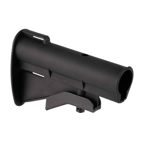 Il CAR-15 Buttstock Mil-Spec di B5 Systems offre una costruzione in polimero resistente e durevole, ideale per progetti AR o clone XM177, di alta qualità e affidabilità.