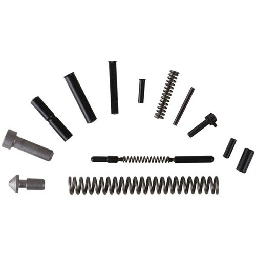 Il kit di ricostruzione 1911 ED BROWN include tutti i pin e le molle necessari per completare o ricostruire un 1911 Auto, adatto a telai standard e ad alta capacità.