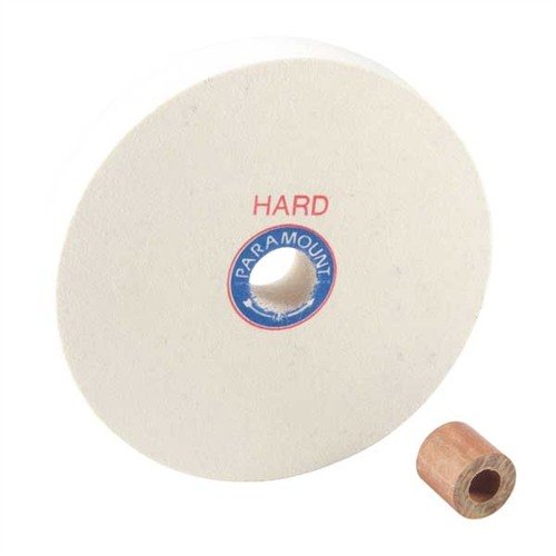 Le ruote di feltro BACON FELT COMPANY offrono una finitura professionale, con densità controllata per risultati eccellenti. Adattatori inclusi per diverse misure.