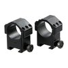 Gli anelli MAX-50 offrono il 60% di potere di tenuta in più, realizzati in acciaio o alluminio, compatibili con MIL STD 1913 e progettati per il .50 BMG.