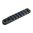 Rail accessori Picatinny per bipiede, nero