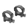 Anelli per ottiche in acciaio 30mm, progettati per resistere a forti rinculi, con serraggio Weaver e altezza ottimale per fucili AR-15, AR-10 e SR-25.