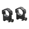 Anelli per ottiche in acciaio 30mm, ultra resistenti e progettati per mantenere saldamente ottiche pesanti su armi a rinculo forte, ideali per AR-15 e AR-10.