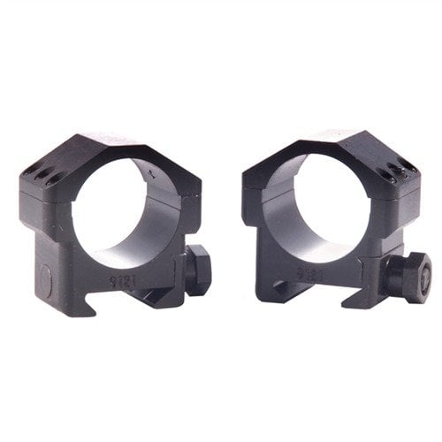 Le anelli MAX-50 offrono il 60% di potere di tenuta in più, realizzati in acciaio o alluminio, compatibili con MIL STD 1913 e progettati per il .50 BMG.