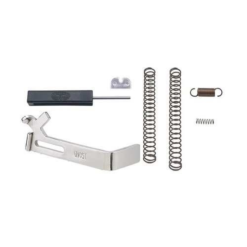 Il kit ROCKET 3.5 per Glock® offre un connettore auto-pulente che riduce il pre-travel e l'over-travel, migliorando affidabilità e prestazioni.