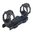 Attacco per cannocchiale 30 mm 0 MOA, nero