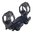 Attacco per cannocchiale 30 mm 0 MOA, nero