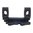 Attacco per cannocchiale 30 mm 0 MOA, nero