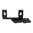 Montatura cantilever 30 mm 0 MOA 2" nera