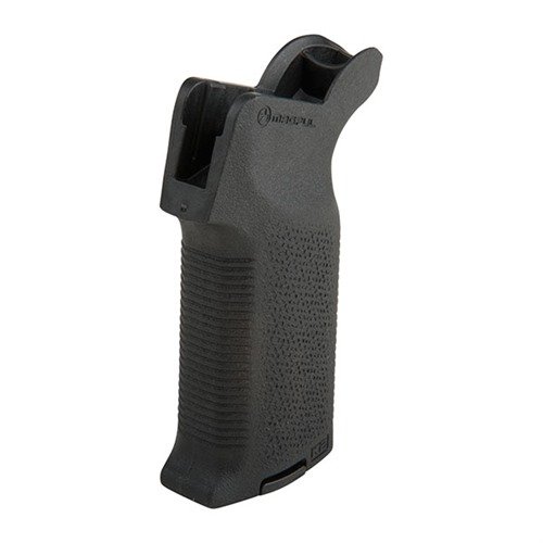 L'AR-15 MOE K2 GRIP di MAGPUL offre un angolo di presa verticale, texture aggressiva per il controllo e compatibilità con Magpul Grip Cores per personalizzazione.