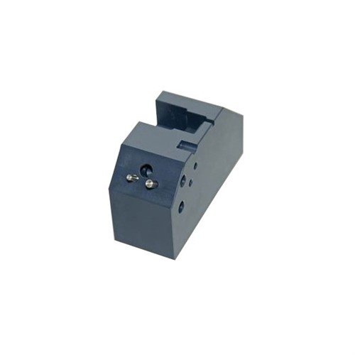 Il 1911 Fixture Block di Present Arms consente di montare e regolare facilmente tutte le parti della pistola 1911, facilitando l'installazione di sear e disconnect.