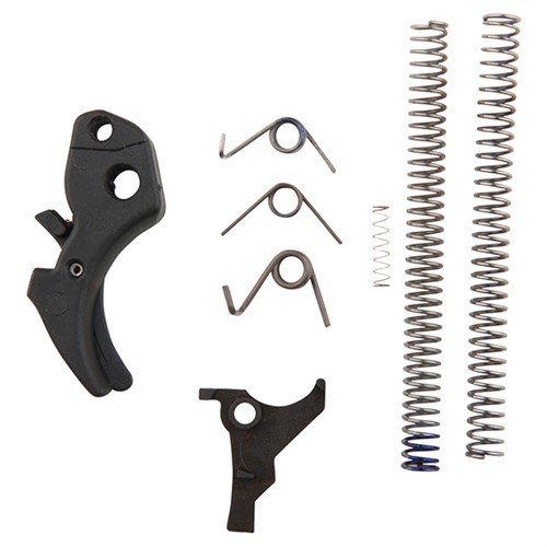 Il kit di attivazione XD/XDM di Powder River Precision offre un grilletto corto e preciso (3.5-4.5lbs) con reset veloce e stop di sovratrascorsa integrato.