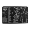 Il PISTOL GUN MAT di TEK MAT protegge la finitura della tua Beretta 92 durante la pulizia, con un diagramma dettagliato e un fondo in neoprene antiscivolo.