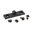 Attacco bipiede M-LOK nero