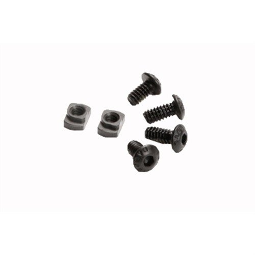 Il set di viti di ricambio M-LOK T-Nut MAGPUL è realizzato in acciaio 4140 Chromoly, con finitura Mil-Spec, e include viti di diverse lunghezze per una compatibilità ottimale.