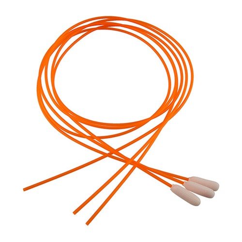 BORE-WHIPS, compatibili con la maggior parte delle carabine ad aria, permettono una pulizia facile da Breech a Muzzle, senza graffiare, lavabili e riutilizzabili.