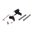 FULCRUM ULTIMATE TRIGGER KIT GLOCK GEN 4 9MM, SICURA ROSSA