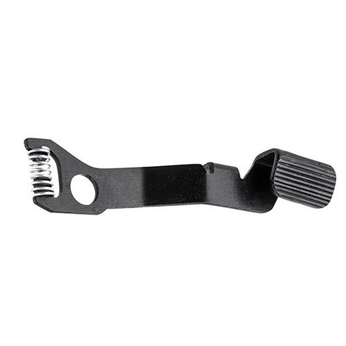 Il Vickers Tactical Slide Stop per Glock 42/43 migliora la ricarica con una superficie V-shaped e scanalature profonde, facilitando l'uso anche con guanti.