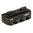 Binario M-LOK 3 slot Picatinny in alluminio nero 1.68"