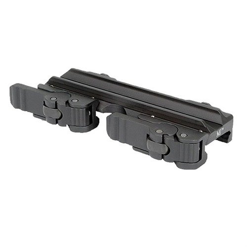 Supporto QD per Trijicon ACOG/VCOG con leva duale, leggero e regolabile senza attrezzi, in alluminio anodizzato per una durata eccezionale e prestazioni affidabili.