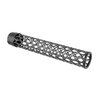 L'EDGE HANDGUARD in fibra di carbonio è leggero, disponibile in diverse lunghezze, facile da installare e compatibile con accessori grazie al segmento Picatinny.