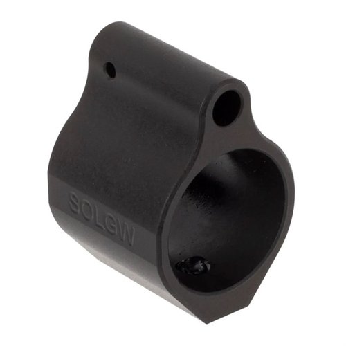 Il gas block AR-15 .750 di Sons of Liberty Gun Works è compatibile con qualsiasi handguard, realizzato in acciaio 4140, trattato in nitruro per resistenza e durata.