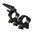 Supporto per ottica 34 mm (1,27") 40 MOA con slitta