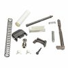 Il kit di completamento SLIDE per Glock® include quasi tutti i componenti necessari per trasformare un carrello nudo in un carrello completo, senza molla di rinculo o mirini.