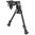 VERSA-POD Piedini in gomma con attacco per anello porta-cinghia 9-12" Nero