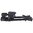 VERSA-POD Piedini in gomma con attacco per anello porta-cinghia 9-12" Nero