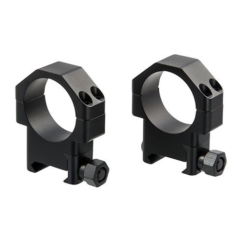 Anelli TSR in alluminio 7075-T651, precisione di allineamento, potenza di tenuta superiore e design elegante, perfetti per basi Picatinny.