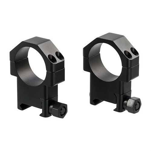 Gli anelli TSR in alluminio 30mm offrono una potenza di tenuta superiore, allineamento preciso e massima stabilità contro il rinculo, con un design elegante e funzionale.