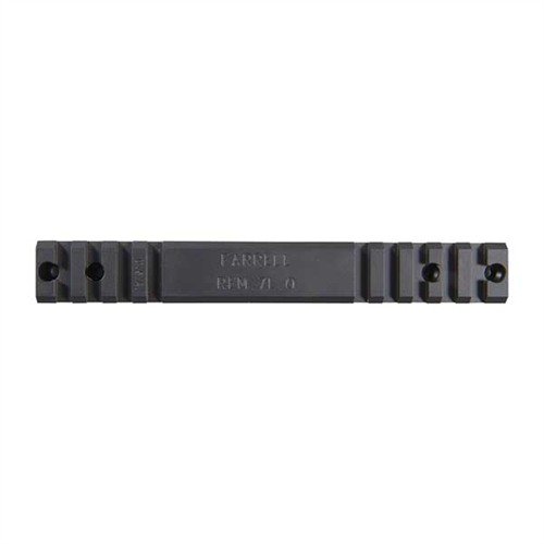 Le basi in acciaio CNC machinate offrono precisione e stabilità per il montaggio ottico, con viti Torx® autolocanti e compatibilità con anelli Picatinny e Weaver.