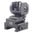 AR-15 mirino posteriore ribaltabile regolabile MCTAR-ERS nero