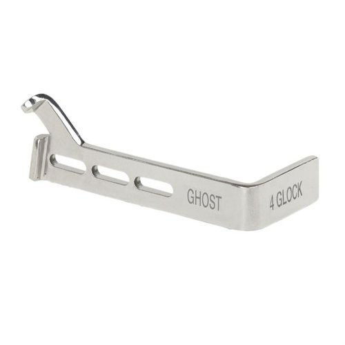 Il connettore GHOST 4.5 Ranger per Glock® offre un grilletto più leggero e fluido, facile da installare e con garanzia di soddisfazione a vita.
