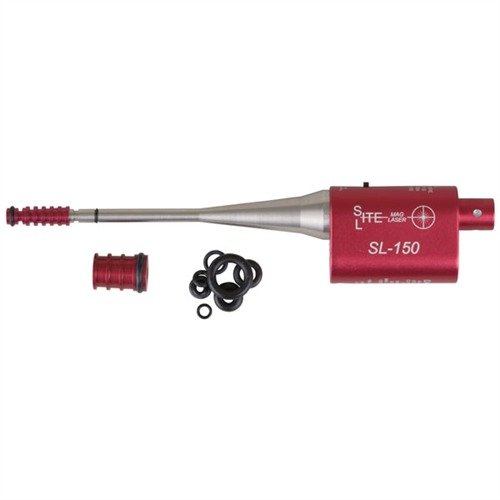 Il LASER BORESIGHTER SL-150 Ultra-Mag offre un sistema laser altamente preciso per allineare il mirino senza sparare, risparmiando tempo e munizioni.