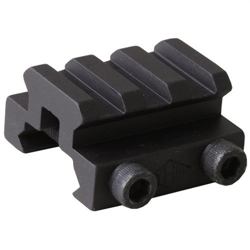 Il mini riser Picatinny di Yankee Hill aumenta di ½" l'altezza per accessori come laser e luci, realizzato in alluminio di grado aeronautico per durabilità.