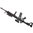 AR-15 7" OMEGA RAIL PICATINNY QUAD RAIL NERO