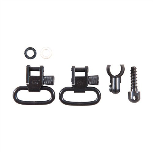 Set di anelli per sling in acciaio, realizzati negli USA, senza parti in plastica. Sistema di sgancio rapido per utilizzare un'unica sling su più fucili.