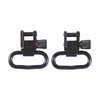 I ganci SLING SWIVELS da 1" di GROVTEC US sono realizzati in acciaio resistente, con un sistema di rilascio rapido e finitura Mil-Spec phosphate, disponibili in coppia.