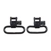 I ganci per sling Grovtec US, in acciaio resistente, offrono un sistema di rilascio rapido e una finitura Mil-Spec phosphate. Disponibili in coppia.